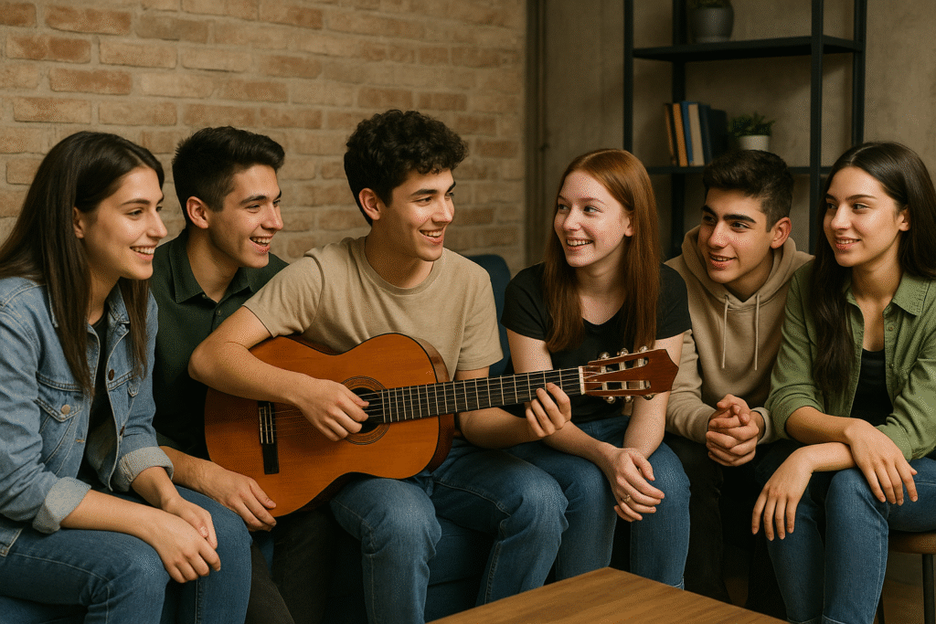 20250712 2337 iranian teen social gathering simple compose 01k00928nee4vbmpsw4wfzm3mc